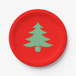Red Green Xmas Weihnachtsbaum 4Helen Pappteller