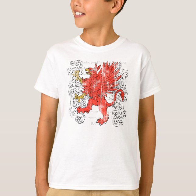 Red Griffin Kids' Light Shirt (Vorderseite)