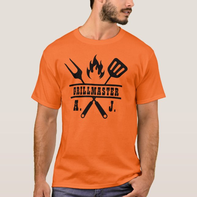 Red Grillmaster Utensil  T-Shirt (Vorderseite)