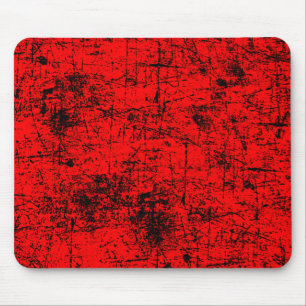Red Grunge Mousepad