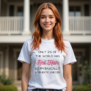 Red Hair Proud - Ginger Hair Redhead T-Shirt