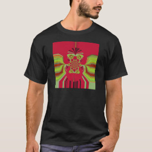 Red Hakuna Matata Muster T-Shirt