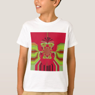 Red Hakuna Matata Muster T-Shirt