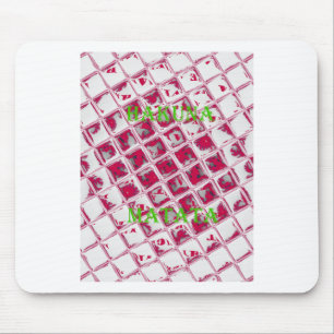 Red Hakuna Matata Style Mousepad