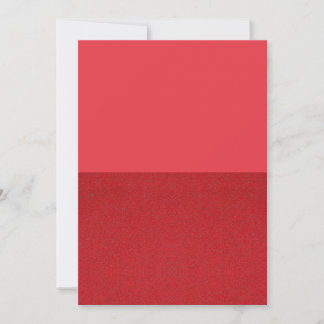 Red Half Texture Dankeschön Card - Custom Bulk Dankeskarte