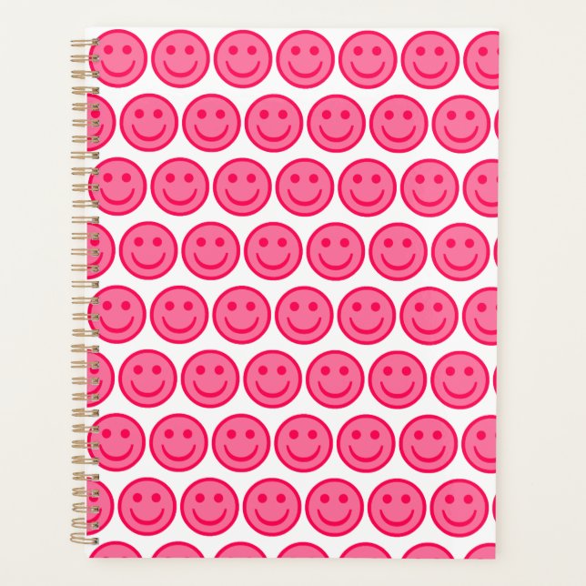 Red Happy Face Planer (Vorderseite)
