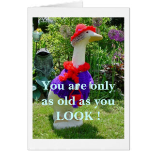 Red Hat Card, kleiden Sie Ihre Gans