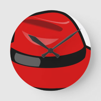 Red Hat Fedora Runde Wanduhr