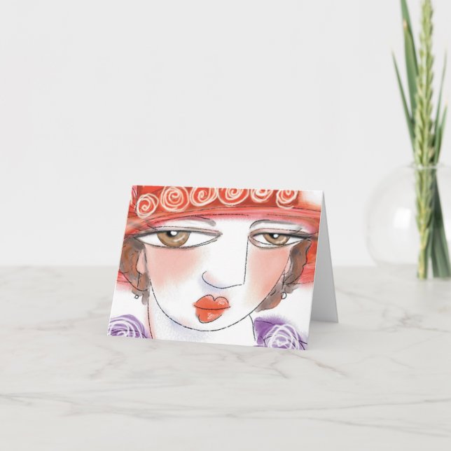 Red Hat Karte (Vorderseite)