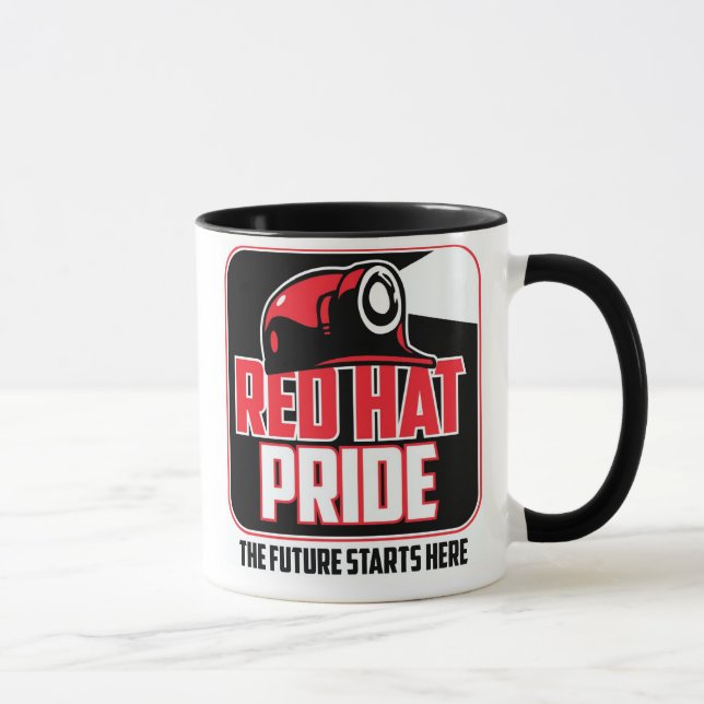 RED HAT-STOLZ TASSE (Rechts)
