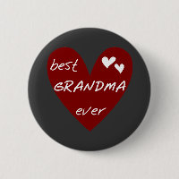 Red Heart Best Oma Ever T - Shirt Geschenke