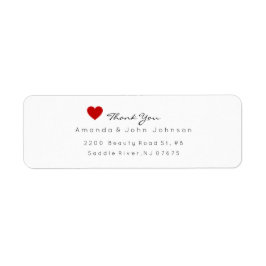 Red Heart Delciate Vielen Dank für Ihre Hochzeit