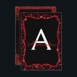 Red Heart Glitzern Sparkle 16 . Geburtstag Geburts Einladung<br><div class="desc">Red Hearts Monogram Name und Initial Confetti Sparkle Glitzer 16 . Geburtstag Geburtstagsparty Einladung. Diese Sweet 16 Einladung ist perfekt für die Red Confetti Sparkle Glitzer Sweet 16 Geburtstagsparty,  die mit Red Hearts zum Valentinstag feiern möchte.</div>
