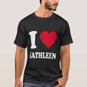 Red Heart I Liebe Kathleen T-Shirt