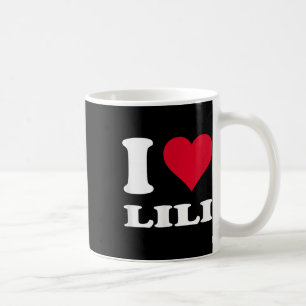 Red Heart I Liebe Lili Kaffeetasse