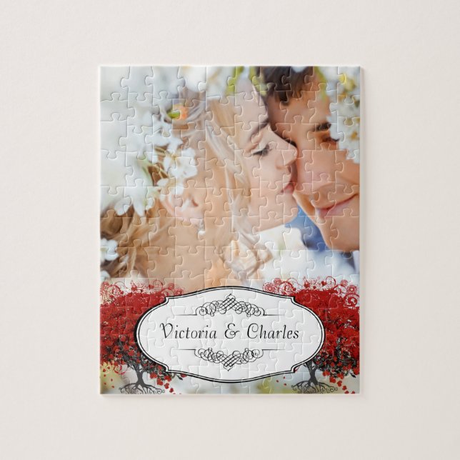 Red Heart Leaf Tree (Vertikal)