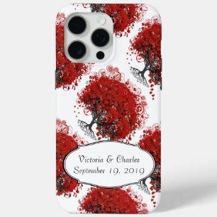 Red Heart Leaf Tree Case-Mate iPhone Hülle