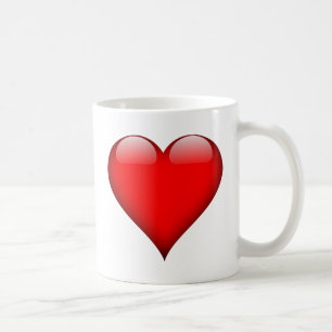 Red Heart Liebe Kaffeetasse