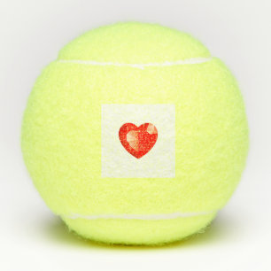 Red Heart Logo Style Passion Penn Championship Tennisbälle