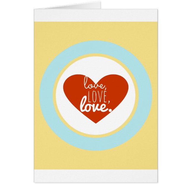 Red Heart Love personnalisable (Devant)