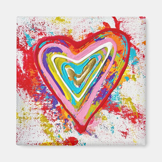 Red Heart Magnet (Vorne)