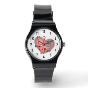 Red Heart Midfrau Nurse Uhr