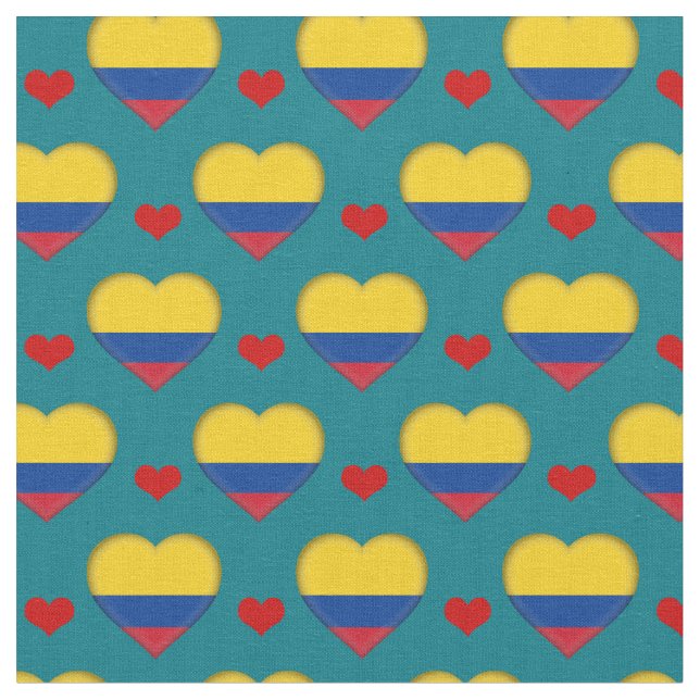 Red Heart Modefabrik/Kolumbien Stoff (Nahaufnahme)