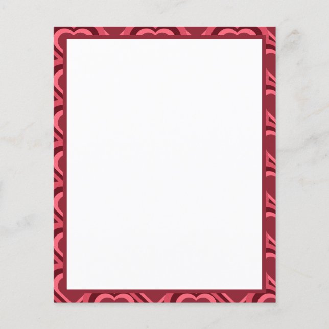 Red Heart Pattern (Vorderseite)