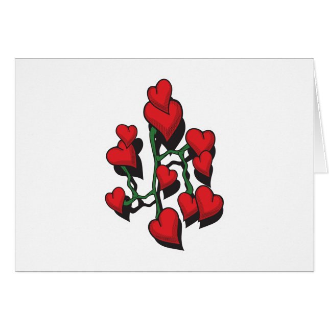 Red Heart Tattoo Design (Vorderseite (Horizontal))