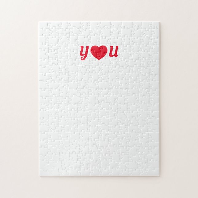 Red Heart You Liebe Letter Frustration (Vertikal)