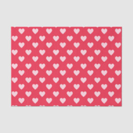 Red Hearts (Design 44 Red Series) Seidenpapier