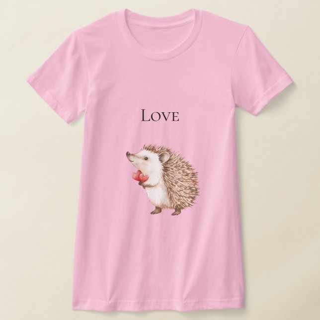 Red Hearts Igel T-Shirt (Ablage )