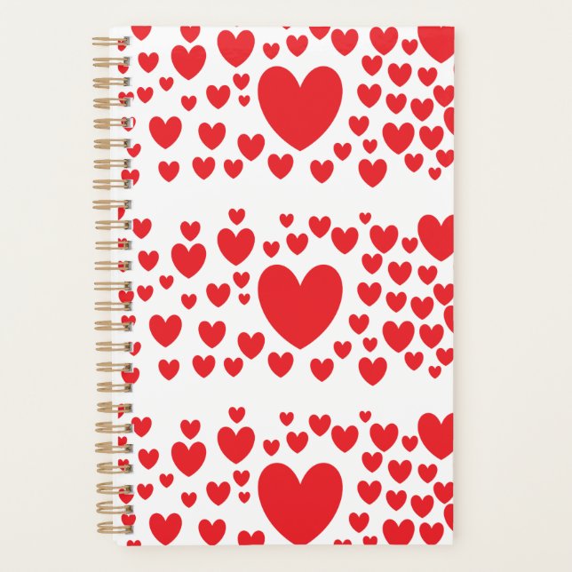 Red Hearts Planner  Planer (Vorderseite)