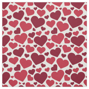Red Hearts Stoff