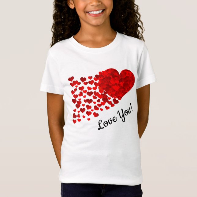 Red Hearts T-Shirt (Vorderseite)