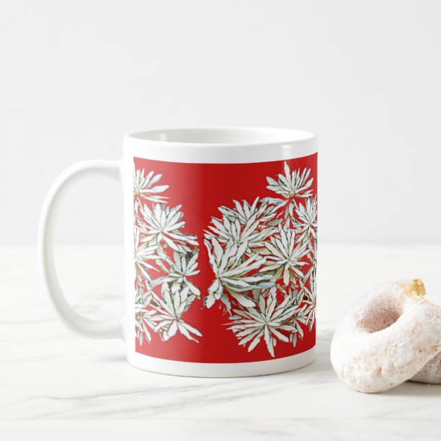 Red Heath Cup Kaffeetasse (Mit Donut)
