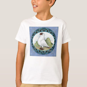 Red Helmet Taube Design T-Shirt