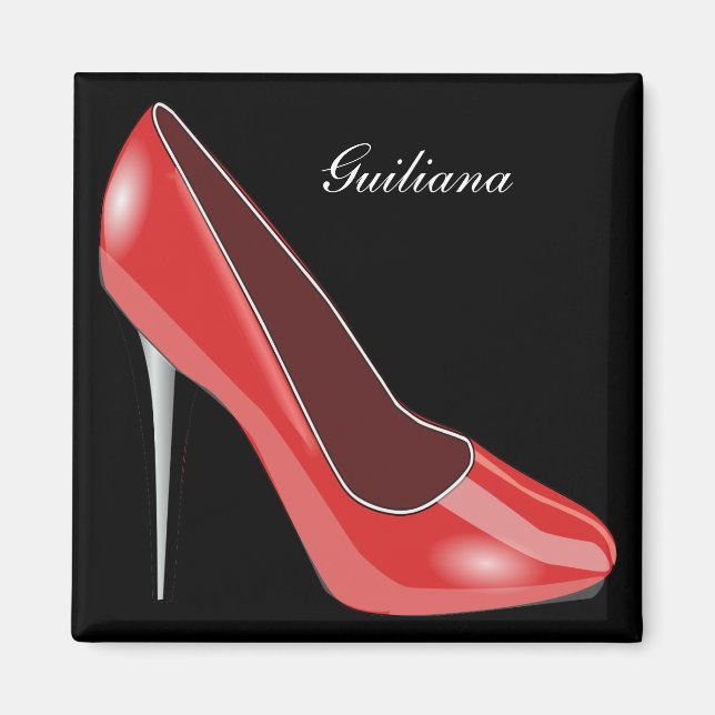 Red High Heel Magnet (Vorne)