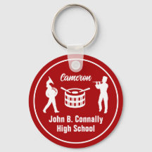 Red High School Marching Band Personalisiert