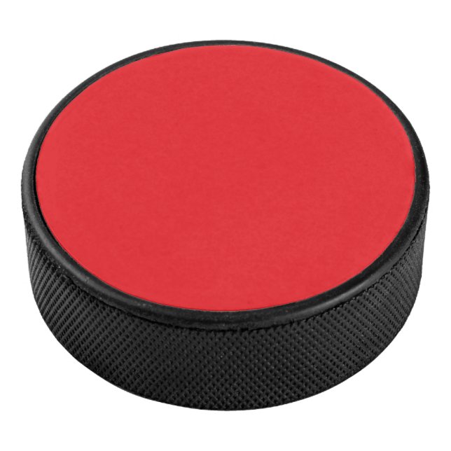 Red Hockey Puck (3/4)