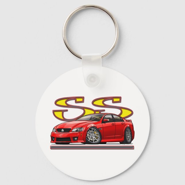 Red_Holden_V8.png Schlüsselanhänger (Vorderseite)