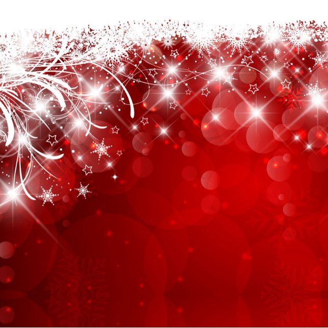 Red Holiday Geschenkpapier (Beautiful Red Holiday Christmas Wrapping Paper!)