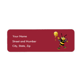 Red Honey Bee Rosh HaShana