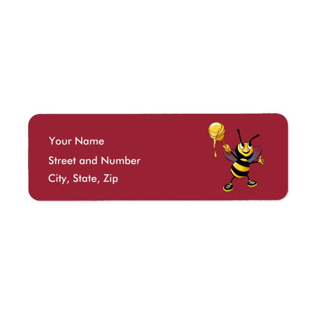Red Honey Bee Rosh HaShana (Vorne)
