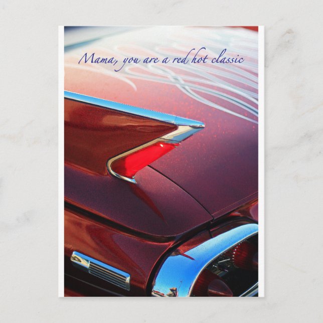 Red Hot Classic Postkarte (Vorderseite)