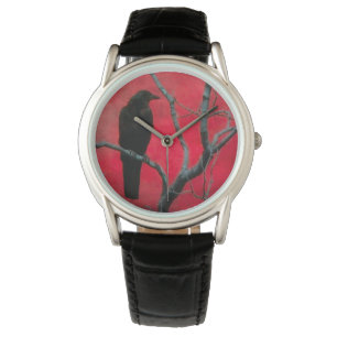 Red Hot Crow Armbanduhr