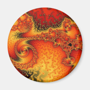 Red Hot Firepit Magnet