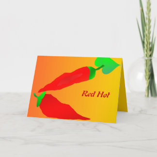 Red Hot Gruß Card Karte