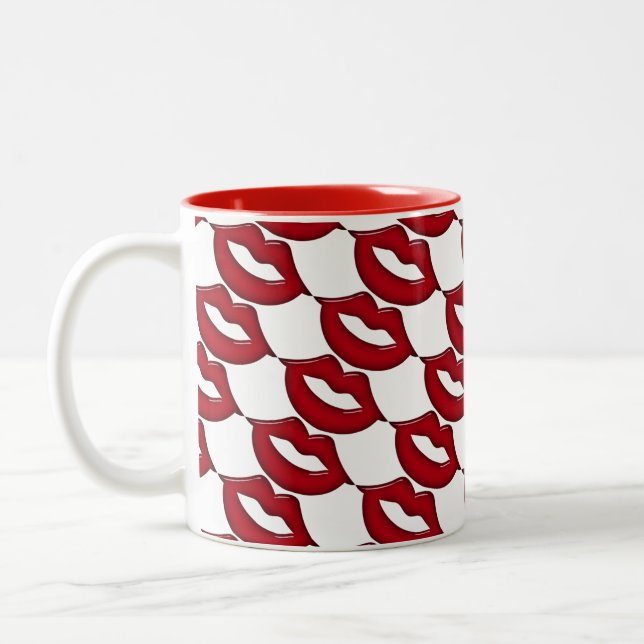 Red Hot Lips Tasse (Links)