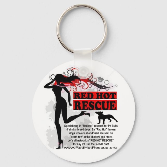 Red Hot Rescue Schlüsselanhänger (Vorderseite)